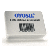 Otosil Ørepropper i silikone - 1 par