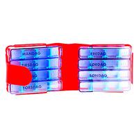 Medidos Doseringsæske 1 uge - Rød