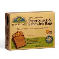 If You Care Paper Sandwich and Snack Bags, 100% nedbrydelige - 4