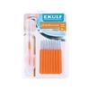 Ekulf PH Professional Mellemrumsbørste - Flere Str. - 18 stk - 0,45 mm - Orange