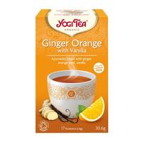 Yogi Tea Ginger Orange m. vanilla - 17 breve