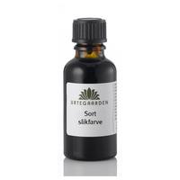 Urtegaarden Sort Slikfarve - 30 ml