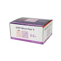 BD Micro Fine+ 0,50 ml sprøjte med kanyle - 100 stk.
