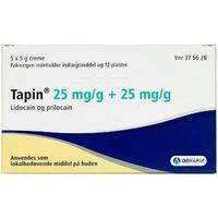 Tapin creme 5x5 g og 12 stk. Tapin plastre