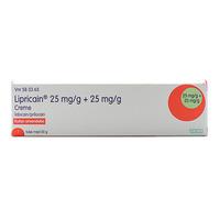 Lipricain creme 25+25 mg/g - 30 g