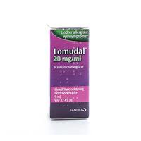 Lomudal Øjendråber 20 mg/ml - 5 ml