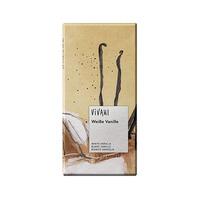 Vivani chokolade hvid m. vanille Ø - 80g
