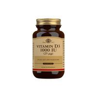 Solgar D3-vitamin 1000 IU (25 µg) - 250 kaps.