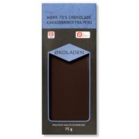 Økoladen Chokolade mørk 70% Ø