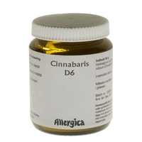 Allergica Cinnabaris D6 trit - 50 gram