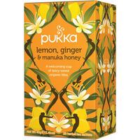 Pukka Lemon, Ginger & Manuka Honey te Ø - 20 breve