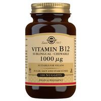 Solgar Vitamin B12, 1000 µg - 100 sugetabl.