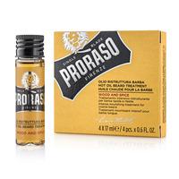 Proraso Warm Beard Oil Wood & Spice - 4x17 ml