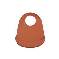 Tiny Tot hagesmæk i silikone - okker