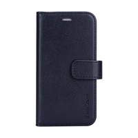 Radicover iPhone 12  Mini Flipcover, vegansk læder - Sort