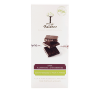 Balance Stevia Chokolade Mørk Blåbær/Jordbær - 85 g