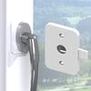 Reer sikkerhedslås til vindue/altandør - hvid