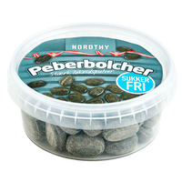 Nordthy Peberbolcher Sukkerfri- 180 g.