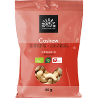 Urtekram Cashewnødder Hele Ø - 80 g.