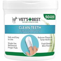 Vets Best Clean fingertut til tandpleje - 50 stk