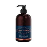 King C. Gillette Beard and Face Wash - 350 ml.