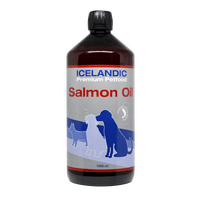 Iceland Pet lakseolie 100% ren - 1000 ml