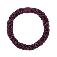 By Stær Hårelastikker - Glitter Mørk Lilla