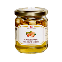 Brezzo Nødder Acacie Honning med Mixed Nødder - 240 g