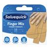 Salvequick Finger Mix Plaster - 18 stk.