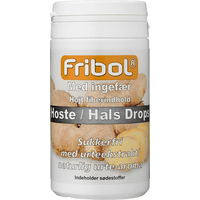Fribol hoste/hals drops ingefær - 60 gram