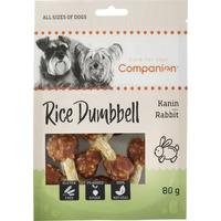 Companion Rabbit Rice Dumbbell, små ben m. kanin - 80 g