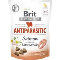 Brit Care Dog Functional Snack Antiparasitic, laks & kamille - 150 g