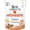Brit Care Dog Functional Snack Antiparasitic, laks & kamille - 150 g