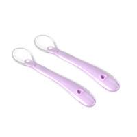 Kidsme Silicone spoon Lavendel - 2 stk.