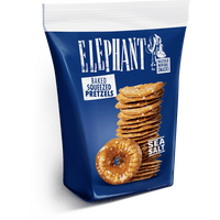 Elephant Pretzels with Seasalt - 180 g