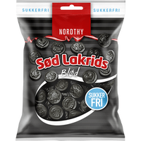 Nordthy Sukkerfri Sød Lakrids - 75 g