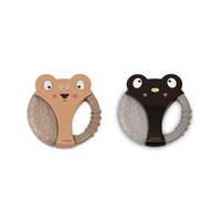 Filibabba Kølende bideringe Pingvin & Hjort 2 stk.