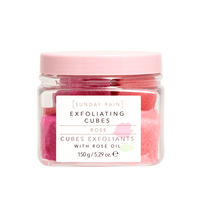 Sunday Rain Rose Exfoliating Cubes - 150 gr.