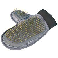 Trixie Striglehandske m. metalbørster