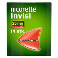 Nicorette Nikotin Invisi Plaster - 25mg/16t - 14 stk.