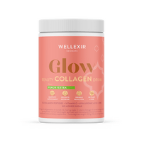 Wellexir Glow Beauty Drink Peach Ice Tea - 300 g.