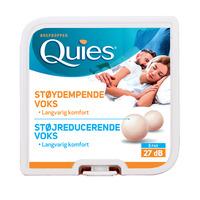 Quies Ørepropper naturlig voks 8 par i æske - 1 æske