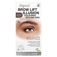 Depend Brow Lift Illusion Wax Medium Brown - 5 g.