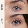 Før og efter billede af GOSH Lash Lift Mascara