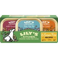 Lily´s Kitchen vådfoder til hund, Grain Free Multipack - 6 stk.