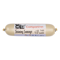 Companion Training Sausage, Lamb - 100g.