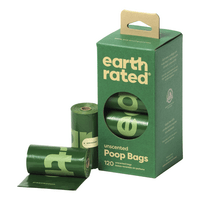 Earth Rated hundeposer u. duft, miljøvenlige - 120 stk.