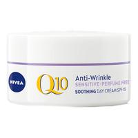 Nivea Q10 Sensitive Anti-Wrinkle Day Cream SPF15 - 50 ml.