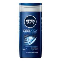 Nivea Men Cool Kick Shower Gel - 250 ml.