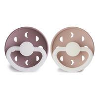 FRIGG Moon Phase Rund Silikone Twilight Mauve Night/Blush Night - Flere størrelser